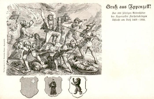 13795686 Appenzell IR Pour le 500e anniversaire de la guerre de liberté appenzelloise