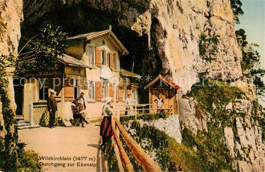 13795707 Appenzell IR Passage Wildkirchlein vers Ebenalp Appenzell IR