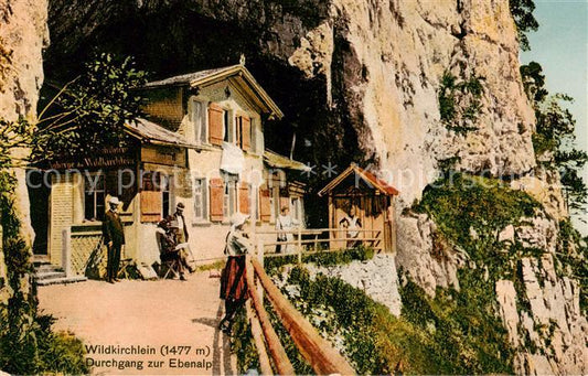 13795711 Appenzell IR Passage Wildkirchlein vers Ebenalp Appenzell IR