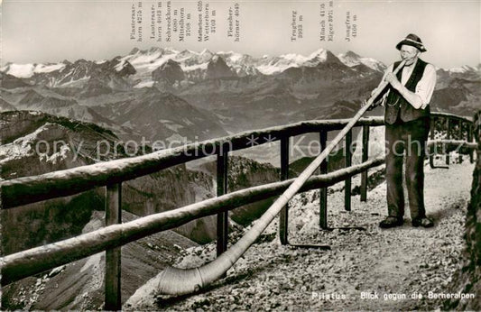 13841942 Blashorn Pilatus vue contre Alpes bernoises Blashorn