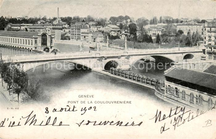 13800420 Geneve GE Pont de la Coulouvrenière Geneve GE