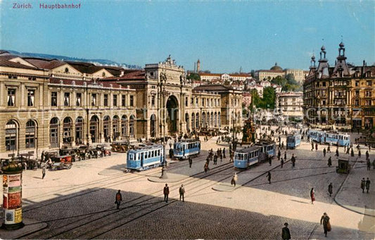 13800625 Zuerich ZH Gare centrale de Zuerich ZH