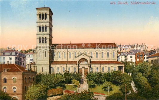 13800627 Zuerich ZH Église Notre-Dame Zuerich ZH