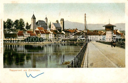 13800632 Rapperswil BE Fête au bord du lac de Zurich Rapperswil BE