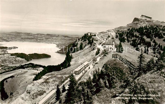 13795888 Rigi Staffel et Kulm Vue sur le lac de Zoug Rigi Staffel