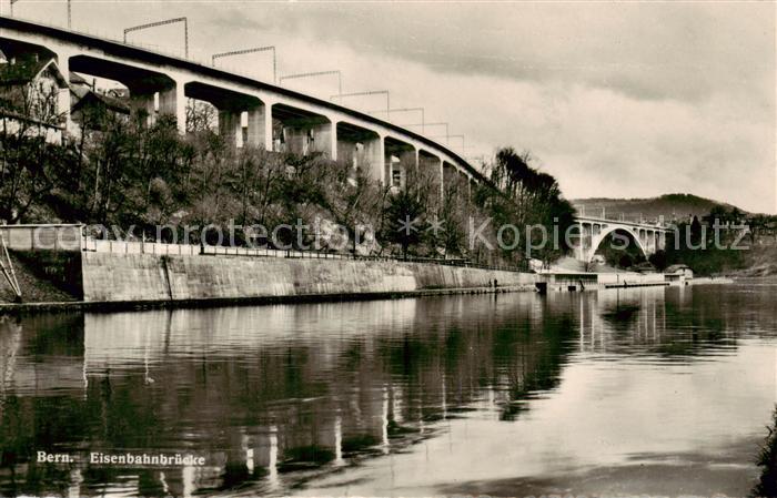 13795903 Bern BE Eisenbahnbruecke Pont du chemin de fer Bern BE