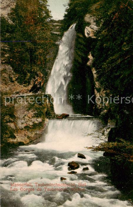 13796238 Bienne Cascade Taubenlochschlucht Gorges du Taubenloch Bienne Bie