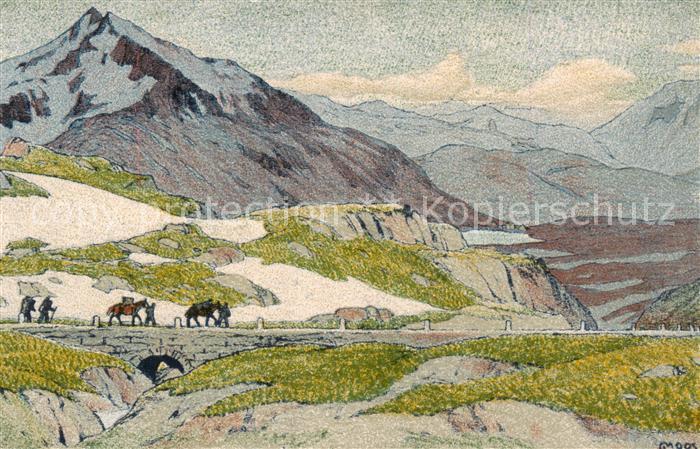 13796268 St Gotthard San Gottardo TI Passo del Gottardo St. Gotthardpass Gebirgs