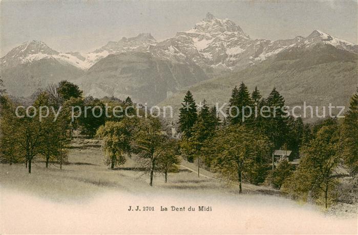 13796270 Lausanne VD La Dent du Midi Alpes Lausanne VD