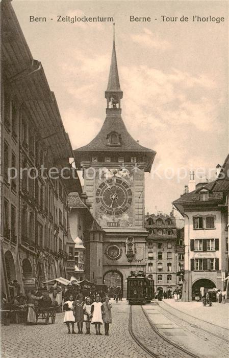 13796271 Bern BE Tour de l'Horloge Tram Tour de l'horloge Tram Bern BE