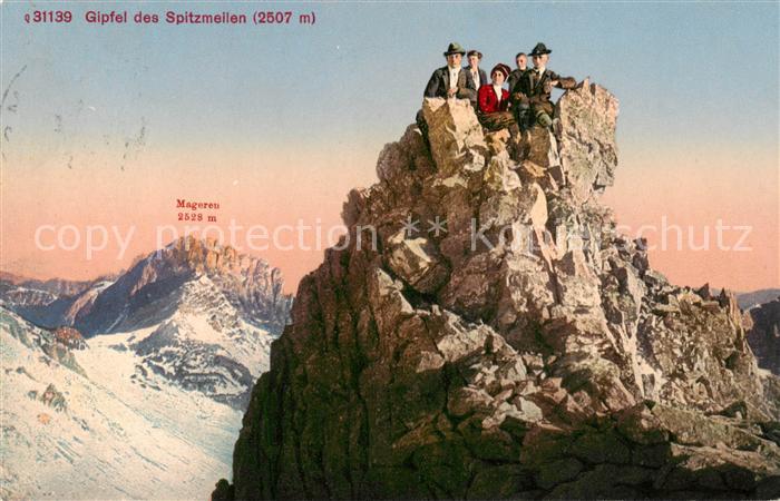 13796278 Flums  SG Gipfel des Spitzmeilen Glarner Alpen