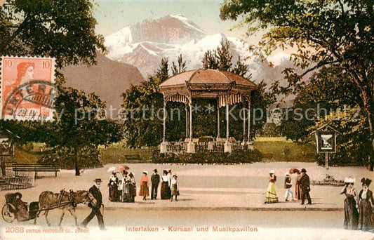 13796300 Interlaken BE Kursaal et pavillon de musique Interlaken BE