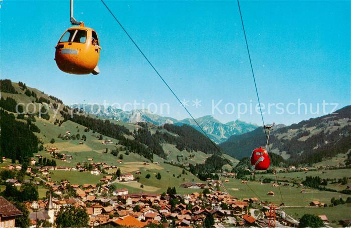 13796829 Zweisimmen BE Télécabine Zweisimmen Rinderberg Panorama alpin Alpes bernoises