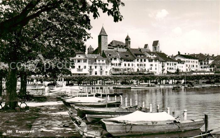 13796883 Rapperswil -Jona Rapperswyl Zuerichsee SG Zone riveraine sur le quai du lac