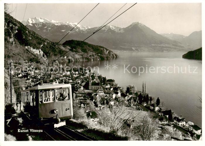 13797157 Vitznau Witznau Vierwaldstaettersee LU avec Rigibahn et Nidwaldneralpen