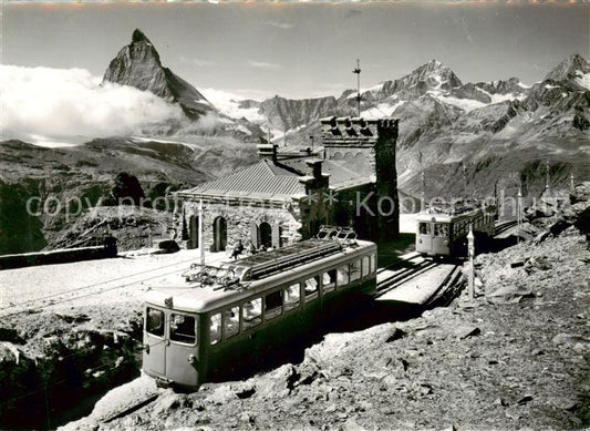 13797159 Gare Zermatt VS Gornergratbahn Cervin Zermatt VS