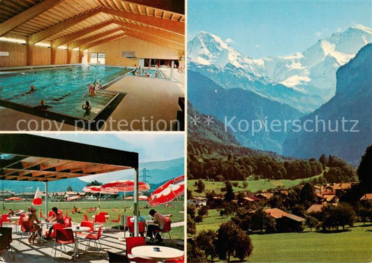 13796137 Wilderswil Wilderswyl BE Piscine couverte terrasse panoramique