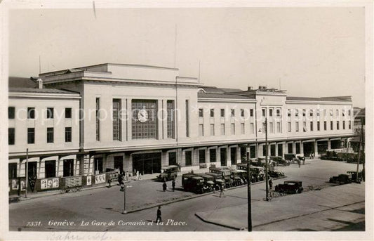 13797251 Genève GE La Gare de Cornavin et la Place Genève GE