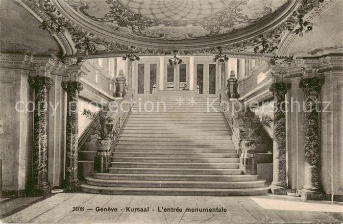 13797262 Geneve GE Kursaal L’entree monumentale Geneve GE