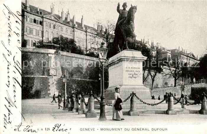 13797265 Genève GE Monument du Général Dufour Genève GE