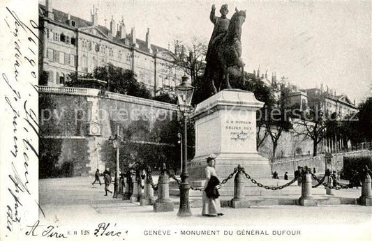 13797265 Genève GE Monument du Général Dufour Genève GE