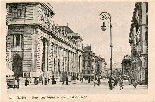 13797650 Genève GE Hôtel des Postes Rue du Mont Blanc Genève GE