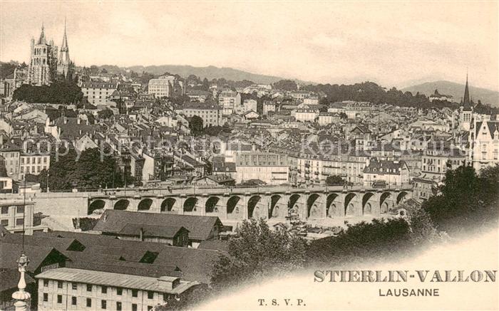 13798290 Lausanne VD Stierlin Vallon Maison d Importation Panorama Lausanne VD