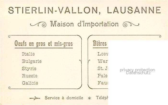 13798290 Lausanne VD Stierlin Vallon Maison d Importation Panorama Lausanne VD