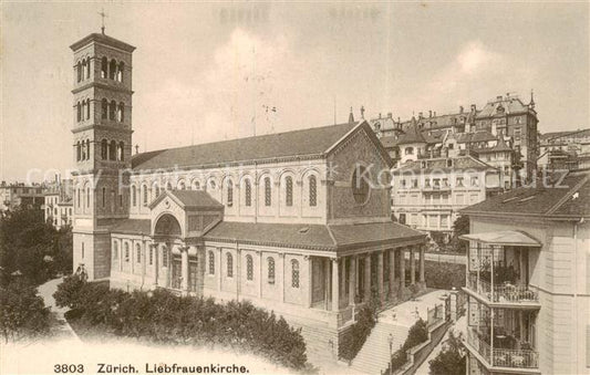 13798398 Zuerich ZH Église Notre-Dame Zuerich ZH