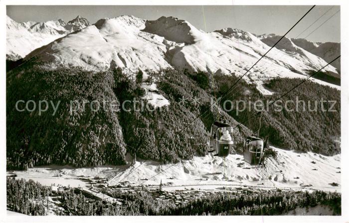 13798467 Davos GR Télécabine Schatzalp Strelapass Davos GR