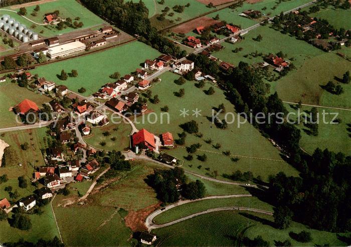 13798535 Schachen Herisau Photo aérienne avec la fromagerie du village Lustenberger Schachen