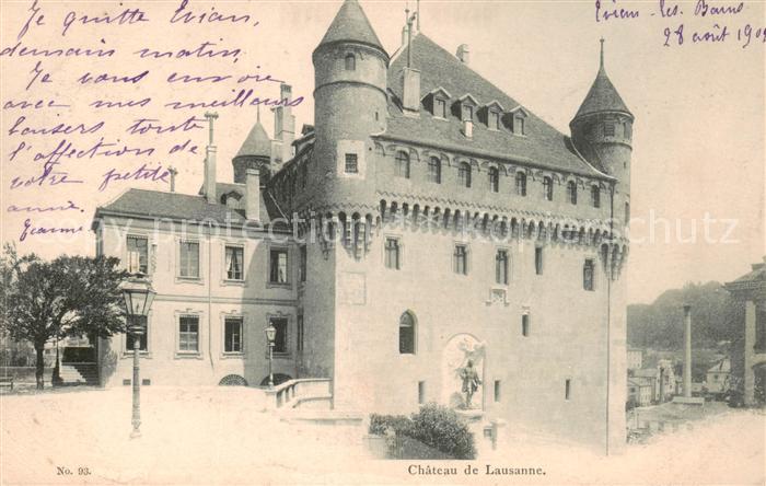 13798789 Lausanne VD Château de Lausanne Lausanne VD