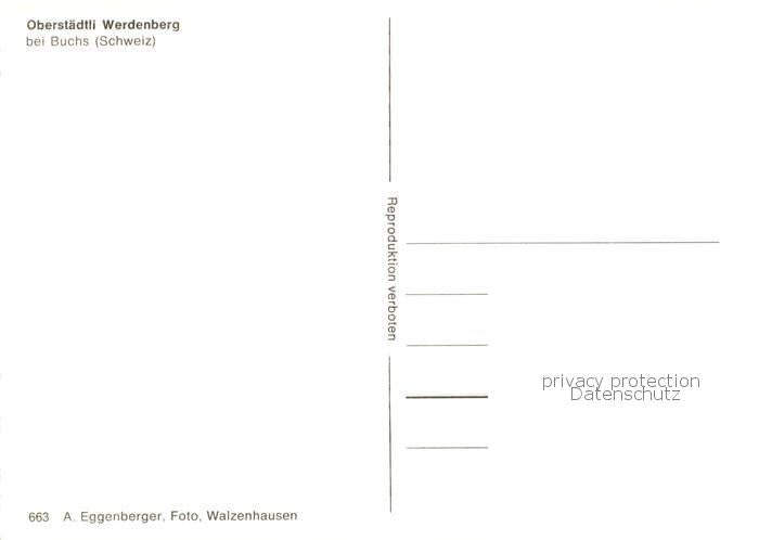 13811222 Werdenberg SG Oberstaedtli