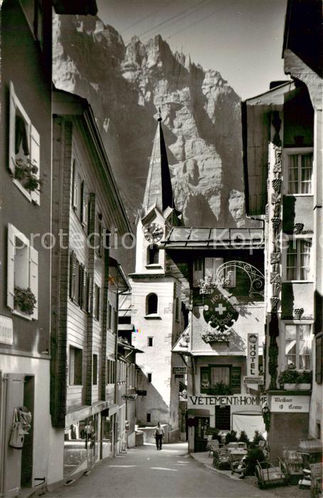 13815382 Loèche-les-Bains Loueche-les-Bains VS Dorfstrasse avec Leeshoerner