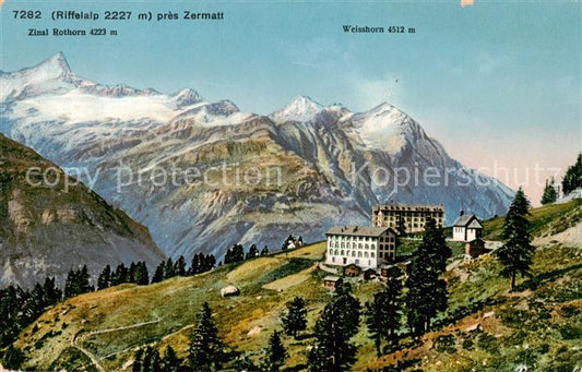 13815400 Zermatt VS Riffelalp Zinal Rothorn Weisshorn Zermatt VS