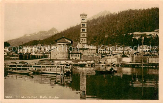 13815523 St Moritz Bad GR Église Kath St Moritz Bad GR