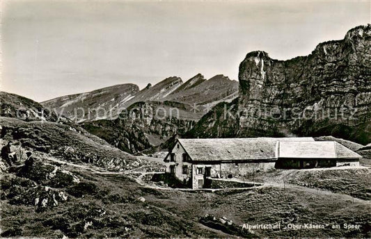 13815554 Speer 1954m Toggenburg SG Alpwirtschaft Ober Kaesern