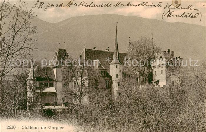 13815720 St-Aubin NE St-Aubin-Sauges Château de Gorgier