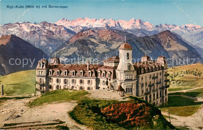 13815721 Rigi Kulm Rigi Kulm Hôtel avec Alpes bernoises Rigi Kulm