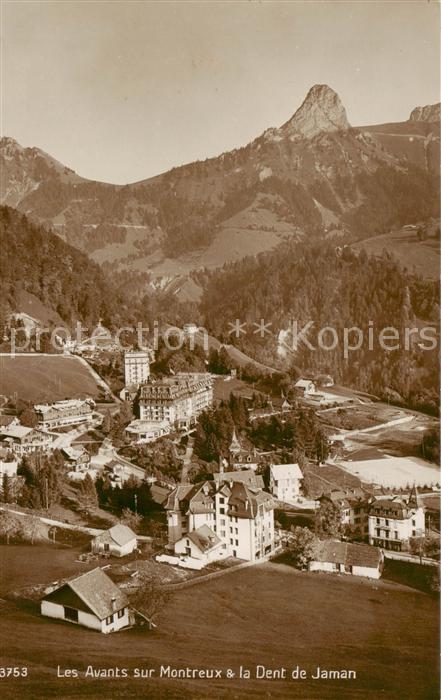 13815751 Les Avants VD sur Montreux et la Dent de Jaman