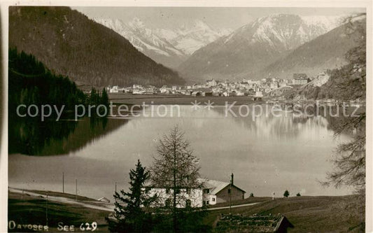 13815756 Panorama du lac de Davos Lac de Davos