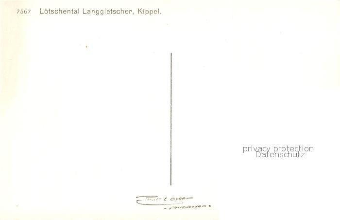 13815820 Loetschental VS avec Langgletscher et Kippel