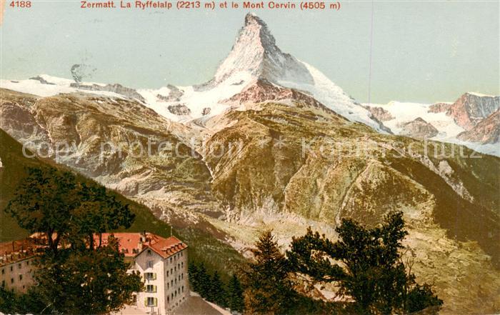 13815993 Zermatt VS Ryffelalp et Mont Cervin Zermatt VS