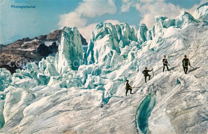 13816010 Glacier du Rhône Groupe d'alpinisme Glacier du Rhône VS