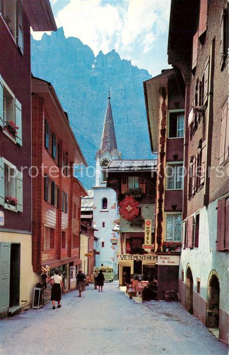 13816026 Leukerbad Loueche-les-Bains VS Dorfstrasse mit Leeshoerner