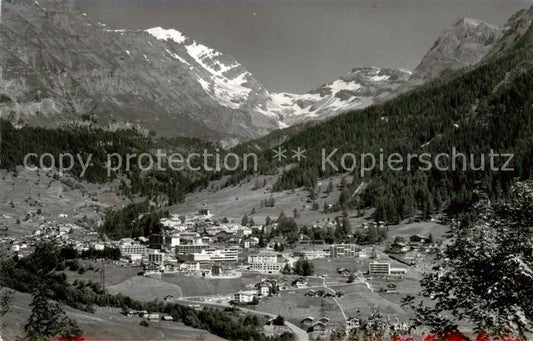 13816034 Leukerbad Loueche-les-Bains VS mit Balmhorn Gitzifurgge Ferdenrothorn