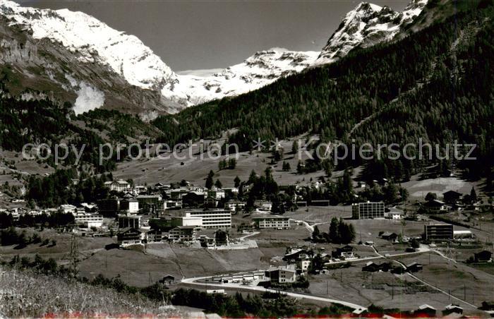 13816035 Leukerbad Loueche-les-Bains VS mit Balmhorn Gitzifurgge und Ferdenrotho