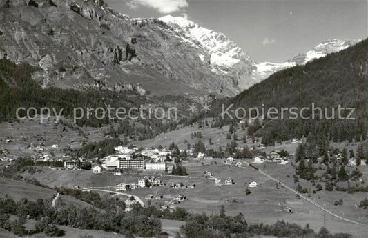 13816036 Leukerbad Loueche-les-Bains VS mit Balmhorn Gitzifurgge und Ferdenrotho