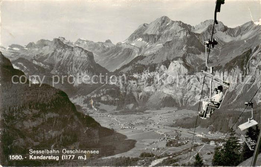 13816068 Kandersteg BE Sesselbahn Oeschinensee Kandersteg BE