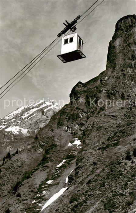 13816071 Adelboden BE Luftseilbahn Birg Engstligenalp Grosslohner und Rinderhorn